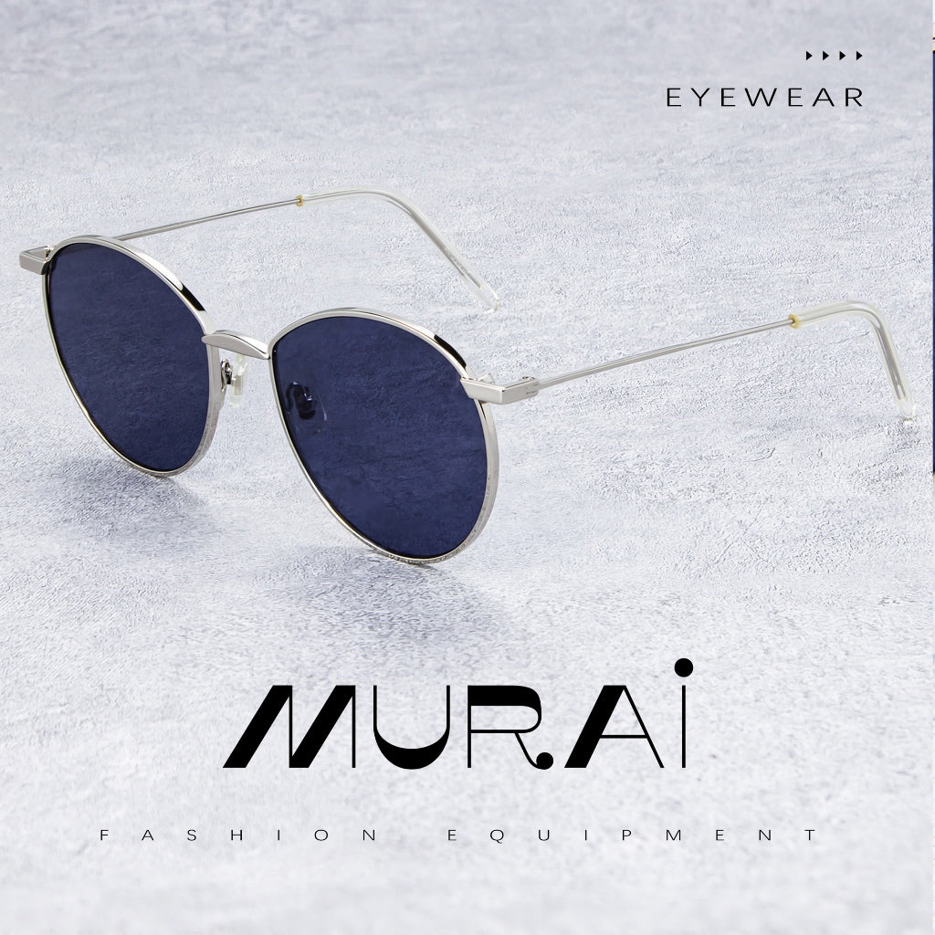 MURAI Merek Jepang Kacamata Hitam Unisex Wanita anti radiasi high quality material Wanita Aviation HD Polarized Anti Silau Cahaya Matahari Wanita Terbaru Kacamata Ringan Nyaman Seharian MR7609 - 2 Yellow（night Visio）kacamata yang pakai di malam