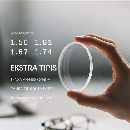 Murai Lensa Kacamata Aqua Drive Anti Embun Anti Silau Lampu Kendaraan Anti Radiasi Gadget Komputer Anti UV420 Lensa