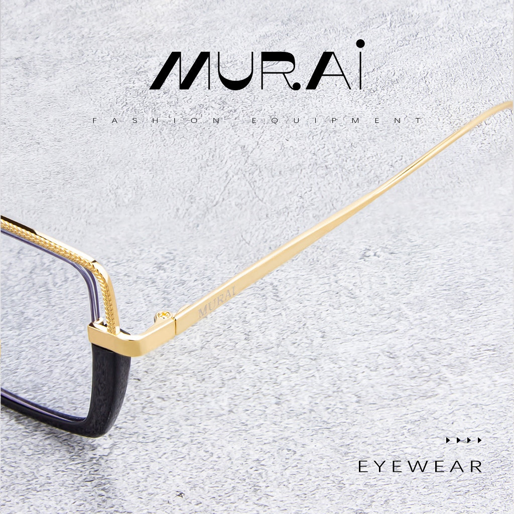 MURAI Merek Jepang Kacamata Hitam Wanita Terbaru Kacamata Wanita Aviation HD Polarized Anti Silau Cahaya Matahari MR7604 - 4 Transparent lenses