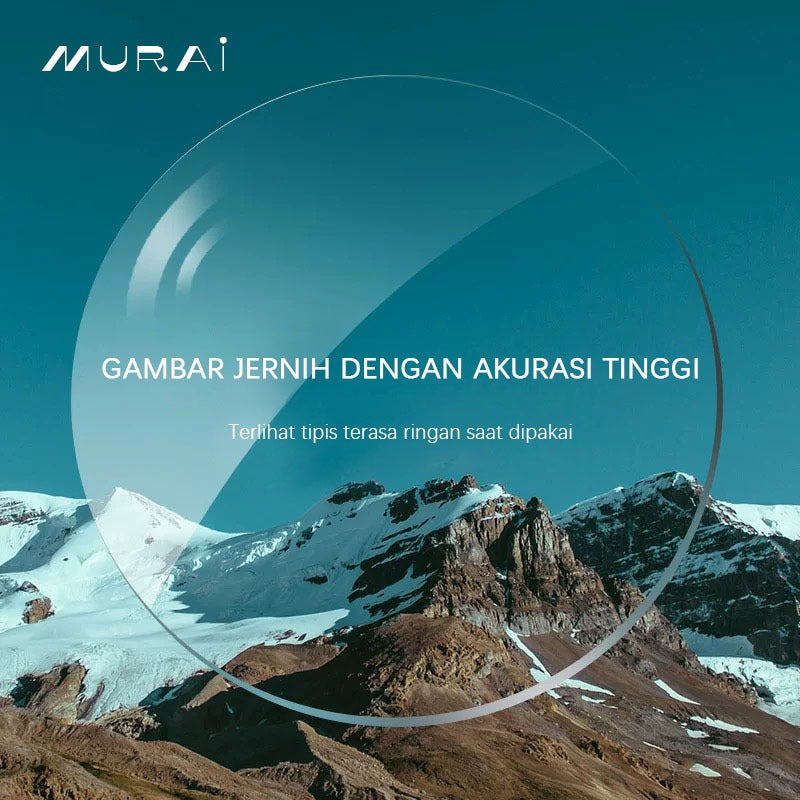 Murai Lensa Kacamata Aqua Drive Anti Embun Anti Silau Lampu Kendaraan Anti Radiasi Gadget Komputer Anti UV420 Lensa